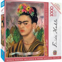 Frida Kahlo Self Portrait Dedicated to Dr Eloesse 1000 pc