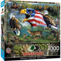 MasterPieces® Mossy Oak® Freedom for All Jigsaw Puzzle Perspective: Main