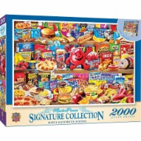 MasterPieces® Signature Collection Kids' Favorite Foods Jigsaw Puzzle Perspective: Main