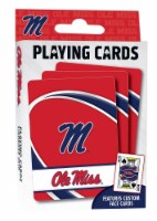 MasterPieces® NCAA Mississippi Playing Cards Perspective: Main