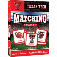 MasterPieces Officially Licensed NCAA Texas Tech Red Raiders Matching Game for Kids and