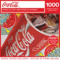 MasterPieces Coca-Cola® Mosaic Ice Cold Jigsaw Puzzle Perspective: Main
