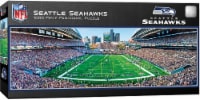 MasterPieces 1000 Piece Sports Jigsaw Puzzle - NFL Seattle Seahawks Center View Panoramic -