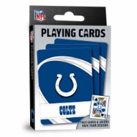 MasterPieces Officially Licensed NFL Indianapolis Colts Playing Cards - 54 Card Deck for