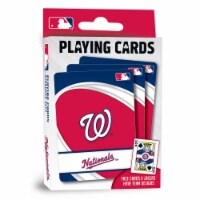 MasterPieces Officially Licensed MLB Washington Nationals Playing Cards - 54 Card Deck for
