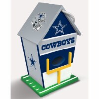 MasterPieces Officially Licensed NFL Dallas Cowboys outdoor wood birdhouse!
