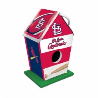MasterPieces Team Logo Painted Wood Birdhouse - MLB St. Louis Cardinals