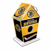 MasterPieces Team Logo Painted Wood Birdhouse - NHL Boston Bruins