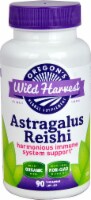 Oregon's Wild Harvest Organic Astragalus Reishi Herbal Supplement Vegetarian Capsules
