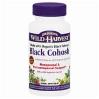 Oregon's Wild Harvest Organic Black Cohosh Herbal Supplement Vegetarian Capsules