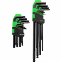 TOOLZILLA 18 Piece Allen Key Set - Anti-Slip Design & Precision Tips