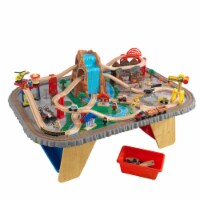 kidkraft railway express train set & table