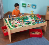 kidkraft transportation station train set