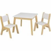 KidKraft 27025 6.25 x 26.5 x 26.5 in. Modern Table & 2 Chair Set