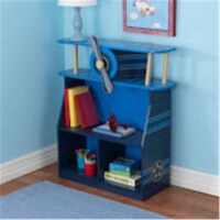 KidKraft 76270 5.5 x 15 x 32 in. Airplane Book Case