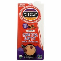 Oregon Chai Organic Chai Tea Latte Spiced - Case of 6 - 32 FZ