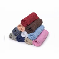 12-Pack: 100% Cotton Absorbent Kitchen Washcloth Towel Set 11 x11 Face Cloths