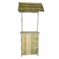 Bamboo54 5895 Small Bar with Thatched Roof