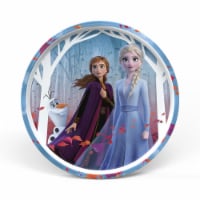 Zak! Designs Frozen 2 Melamine Plate with Rim Perspective: Main