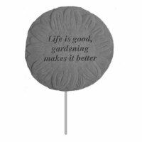 Kay Berry 02201 Garden Stake-Life Is Good- Gardening...