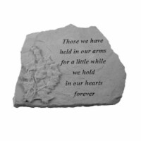 Kay Berry 07004 Those We Have Held Memorial Stone- Ivory