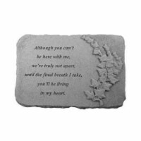Kay Berry 07504 Although You Cant Memorial Stone- Ivory