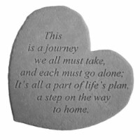 Kay Berry 08605 Great Thought Hearts- This is a journey...