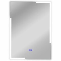 CHLOE Luminosity Back Lit Rectangular TouchScreen LED Mirror 3 28  Height