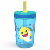 Zak! Designs Baby Shark Leak-Proof Tumbler with Flexible Straw Perspective: Main