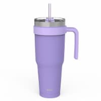 Zak! Designs Stainless Steel Double Walled Wacuum Seal Waverly Tumbler - Wisteria Purple