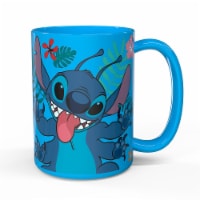 Zak! Designs Lilo anbd Stitch Large Ceramic Mug - Cadet Blue