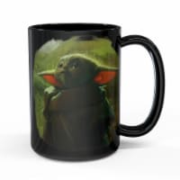 Zak! Deisns Star Wars The Mandalorian The Child Ebony Large Ceramic Mug