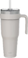 Zak! Designs Stainless Steel Double Wall Waverly Vacuum Tumbler - Gray Perspective: Main