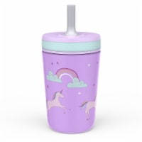 Fanciful Unicorn Antimicrobial Stainless Steel Double Wall Vacuum Leakproof Straw Kelso Tumbler Perspective: Main