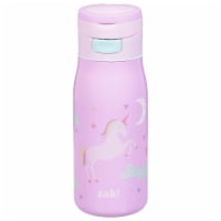 Zak! Designs® Fanciful Unicorn Stainless Steel Double Wall Vacuum Pasco Bottle Perspective: Main