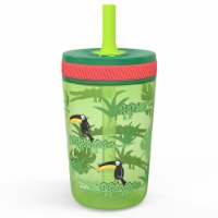 Jungle Joy Antimicrobial Single Wall Leakproof Straw Kelso Tumbler Perspective: Main