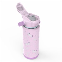 Fanciful Unicorn Antimicrobial Stainless Steel Double Wall Vacuum Beacon Bottle Perspective: Main