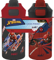 Zak!® Marvel Spider-Man Water Bottle Set Perspective: Main