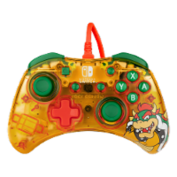 PDP Rock Candy™ Wired Controller: Lemon Bomb Bowser For Nintendo Switch Perspective: Main