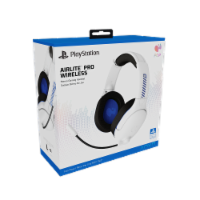 PDP Airlite PS4 & PS5 Pro Wireless Headset- Frost White