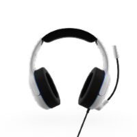 PDP PS4 & PS5 Aitlite Pro Wired Headset- Frost White