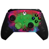 PDP REMATCH™ GLOW Advanced Wired Controller Space Dust Xbox Series X|S Xbox One & Windows 10/11 PC Perspective: Main