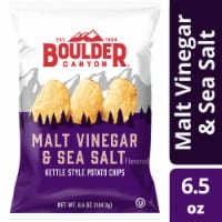 Boulder Canyon® Malt Vinegar and Sea Salt Kettle Potato Chips