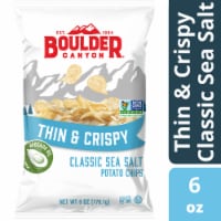 Boulder Canyon® Classic Sea Salt Thin and Crispy Potato Chips