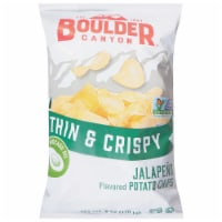Boulder Canyon® Jalapeno Thin & Crispy Potato Chips