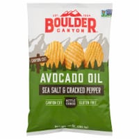 Boulder Canyon® Avocado Oil Sea Salt & Cracked Pepper Kettle Cooked Chips