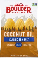 Boulder Canyon Coconut Oil Sea Salt Kettle Cooked Potato Chips Perspective: Main
