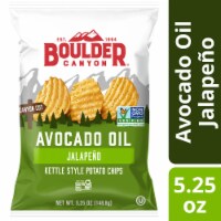 Boulder Canyon® Avocado Oil Jalapeno Canyon Cut Kettle Potato Chips