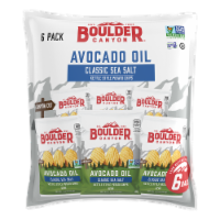 Boulder Canyon® Avocado Oil Classic Sea Salt Kettle Potato Chips Multipack