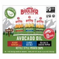 Boulder Canyon® Avocado Oil Kettle Potato Chips Variety Pack Perspective: Main